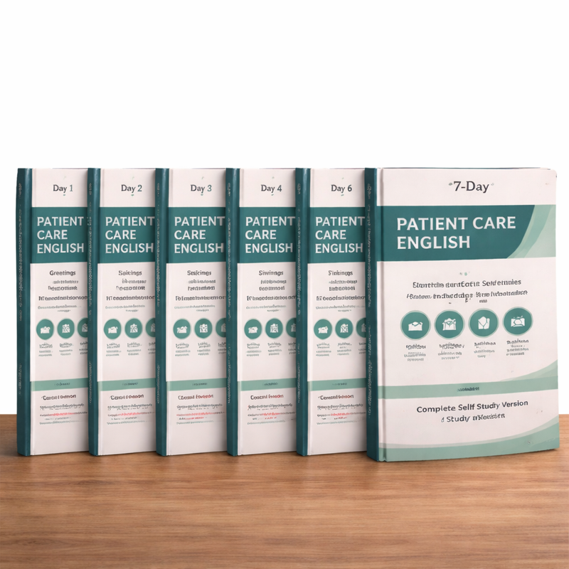 Patient Care English – 7-Day Confidence Workbook