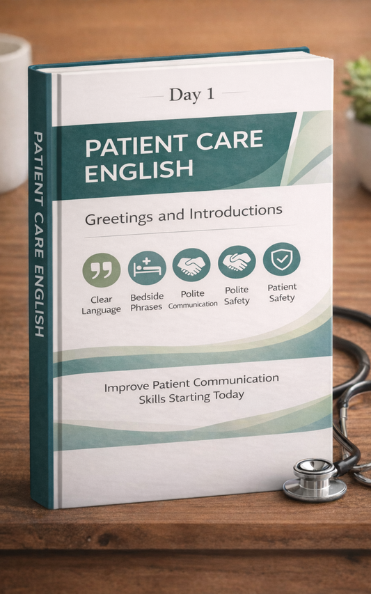 Patient Care English – Day 1