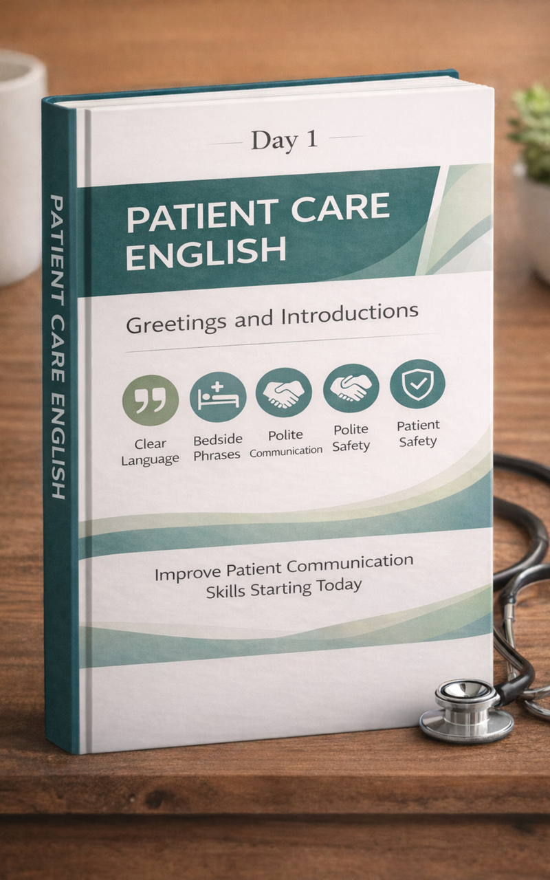 Patient Care English – Day 1