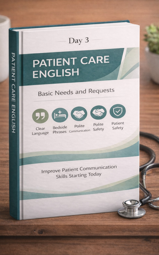 Patient Care English – Day 3