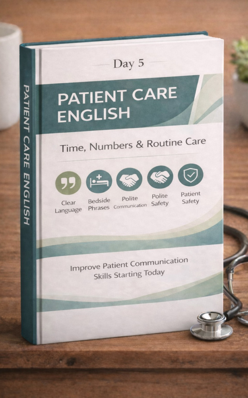 Patient Care English – Day 5